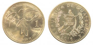 New Guatemalan Coin clipart
