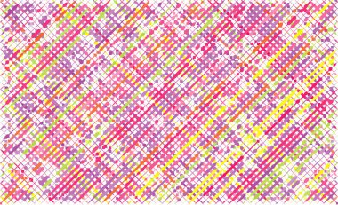 Arka plan küçük geometrik şekillerden oluşan