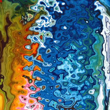 Renkli arka plan, dökülen boyalar için benzer