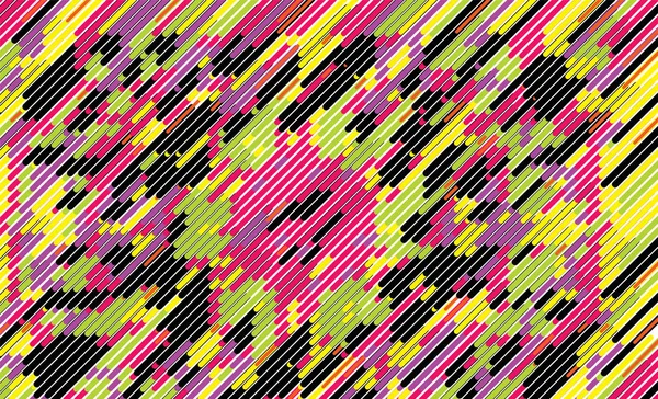 Abstrakte Farbig Gestreifte Hintergrund — Stockvektor