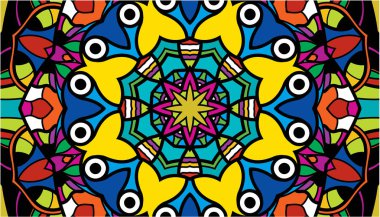 Bir mandala arka plan