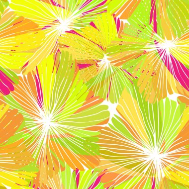 Kusursuz tekrarlayan çiçek deseni