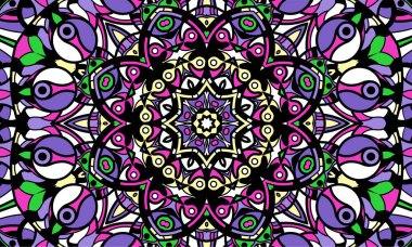 Bir mandala arka plan