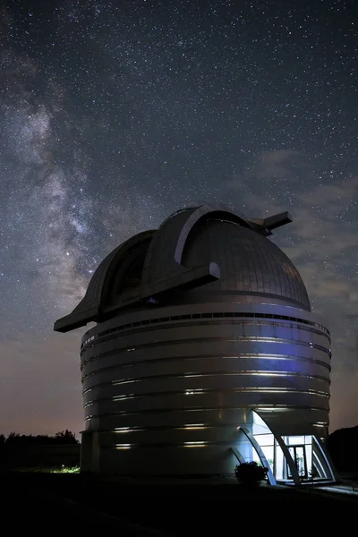 Cúpula Telescopio Fabricación Alemana Con Diámetro Espejo Metros Observatorio Astrofísico —  Fotos de Stock