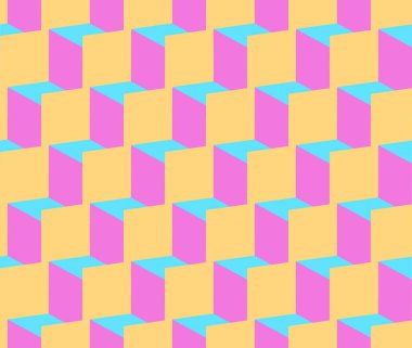 Sorunsuz yinelenen izometrik arka plan