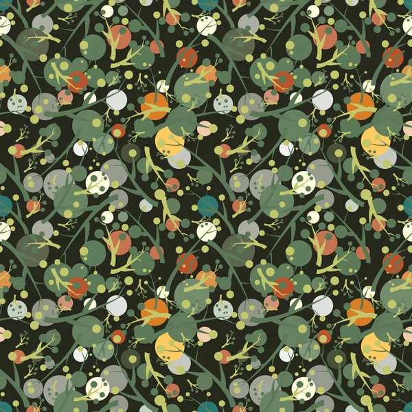 Patrón Floral Repetitivo Sin Costuras — Vector de stock