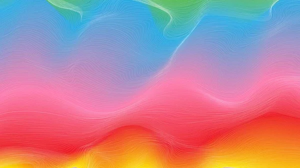Abstracte Golf Vormige Kleur Achtergrond — Stockvector