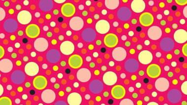 Renkli Daireler arka plan