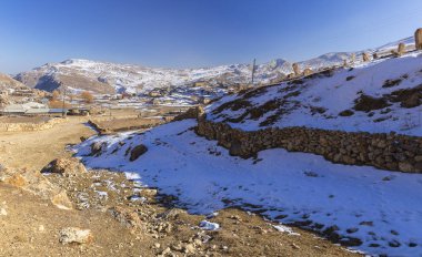 Azerbaycan Gryz köyü Panoraması