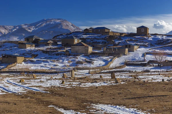Panorama Del Pueblo Gryz Azerbaiyán — Foto de Stock