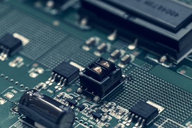 Elektronik tahta yakın çekim