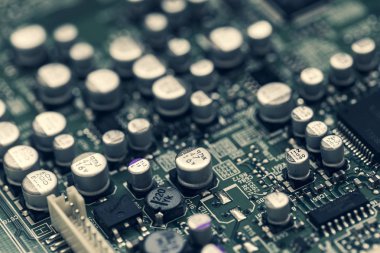 Elektronik tahta yakın çekim