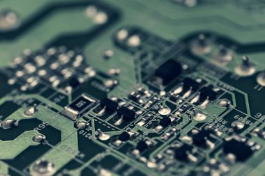 Elektronik tahta yakın çekim