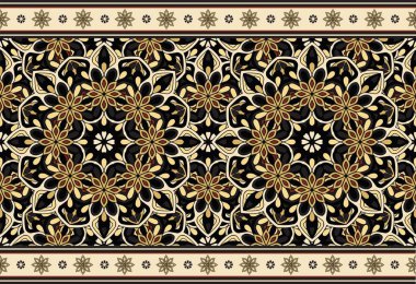 Sınır tasarlamak için dikişsiz yinelenen desen