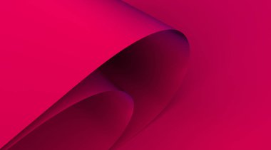 Katlanmış sayfalardan soyut renkli arka plan.3d render