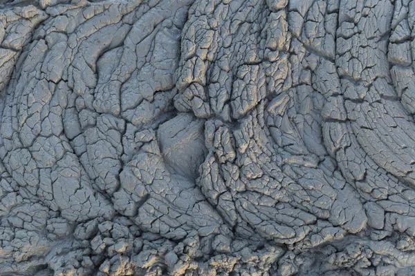 Texture di fango fresco che fuoriesce dal vulcano fango — Foto Stock