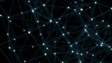 Noktalar ve çizgilerden oluşan soyut arka plan