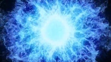 Animasyonlu plazma ile soyut arka plan