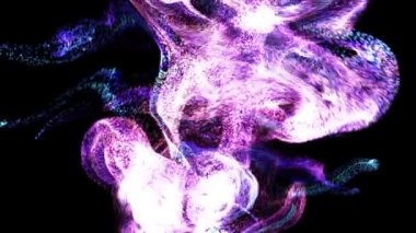 Akışkan karıştırmayı taklit eden animasyonlu arka plan