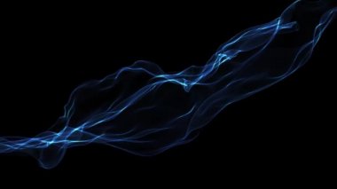 4k Dalgalı Soyut Plazma Animasyonu