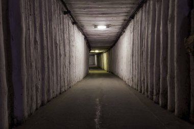 Wieliczka şehrinde tuz madenleri