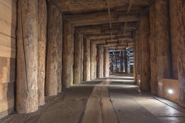 Wieliczka şehrinde tuz madenleri