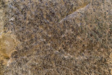 Tuz mağaralarında işlenmiş duvarların dokusu