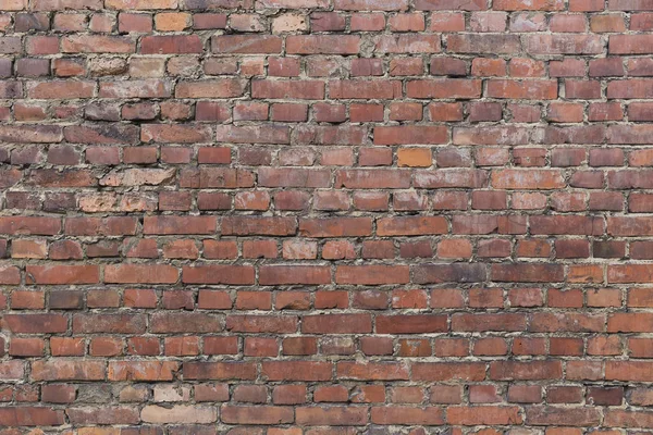 Eski tuğla duvarın dokusu — Stok fotoğraf
