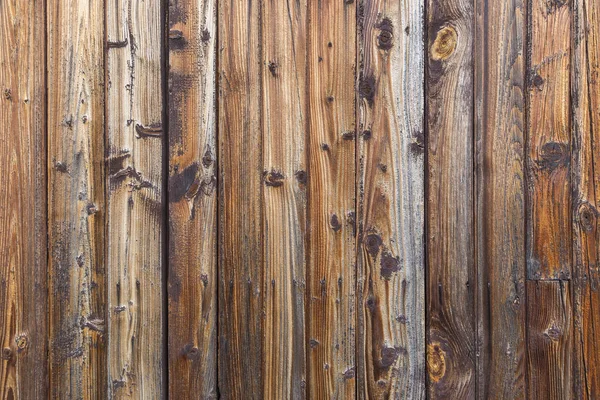 Texture di assi di legno a un chiosco — Foto Stock