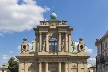 Öğleden sonra Varşova 'daki Carmelite Kilisesi