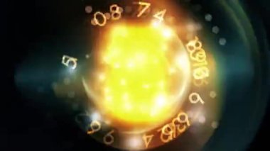 Sayılarla 4k canlandırılmış plazma küresi