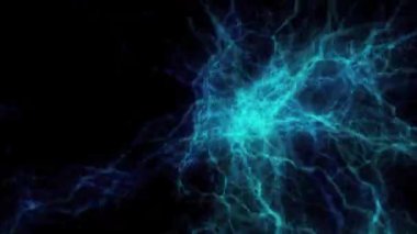 Sayısız yıldırımın 4k animasyon arkaplanı