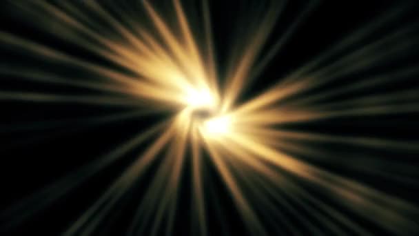抽象的な光る光線からの4Kアニメーションの背景 — ストック動画