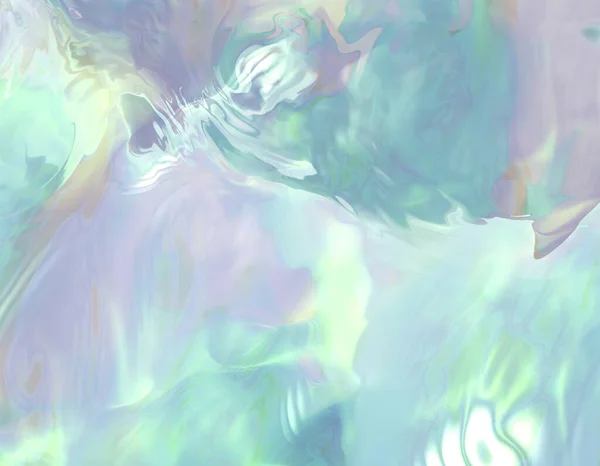Абстрактный Медитативный Цветовой Фрактальный Фон — стоковое фото