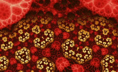 Soyut meditasyon renk fraktal arkaplanı