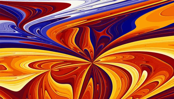 Abstrato Cor Meditativa Fundo Fractal —  Vetores de Stock