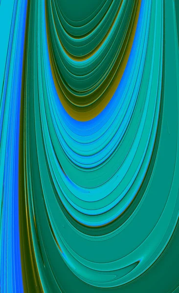 Абстрактный Медитативный Цветовой Фрактальный Фон — стоковое фото