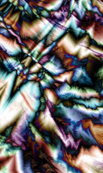 Abstrakte Meditative Farbe Fraktalen Hintergrund — Stockvektor