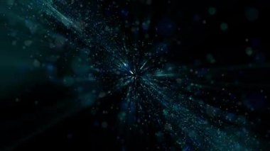 Soyut renkli animasyon dalgaları. Arkaplan özeti