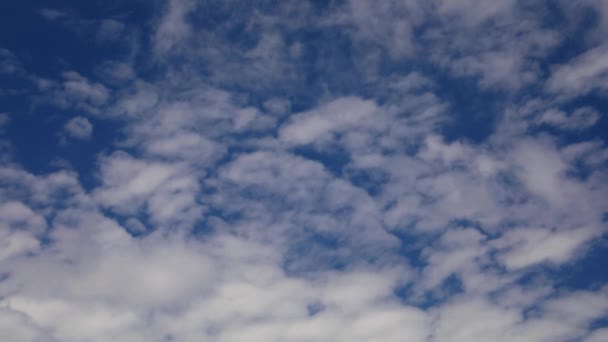 Vídeo Nubes Flotantes Través Del Cielo — Vídeos de Stock