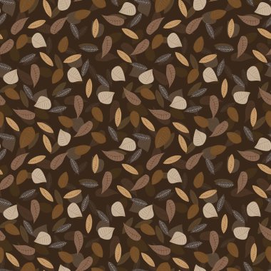 Dal ve yaprakların kusursuz sonbahar şablonu