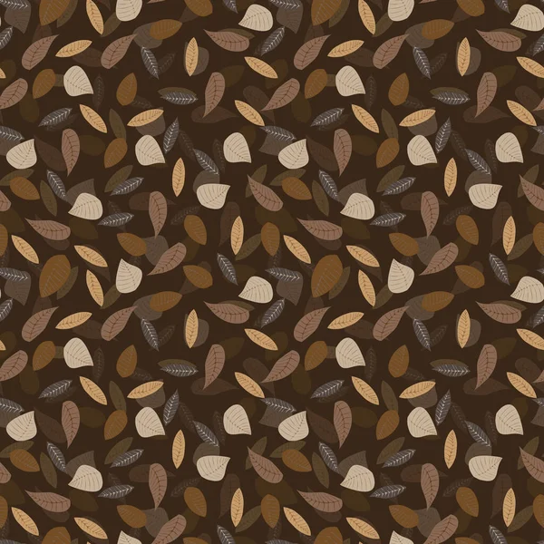 Dal ve yaprakların kusursuz sonbahar şablonu