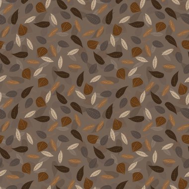 Dal ve yaprakların kusursuz sonbahar şablonu