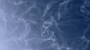 4k canlandırılmış soyut arkaplan sigara dumanı simülasyonu