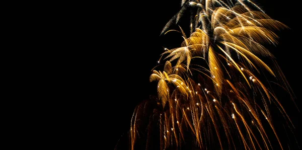 Sparkle Vuurwerk Nacht Hemel Juli Onafhankelijkheidsdag Vakantie Verenigde Staten Van — Stockfoto