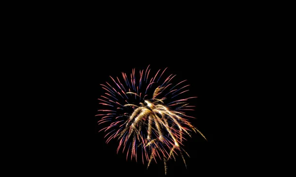 Sparkle Fajerwerki Nocnym Niebie Lipca Dzień Niepodległości Wakacje United State — Zdjęcie stockowe