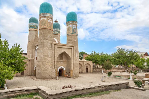 Chor Minor Buhara Özbekistan Dört Kuleli Tarihi Cami — Stok fotoğraf