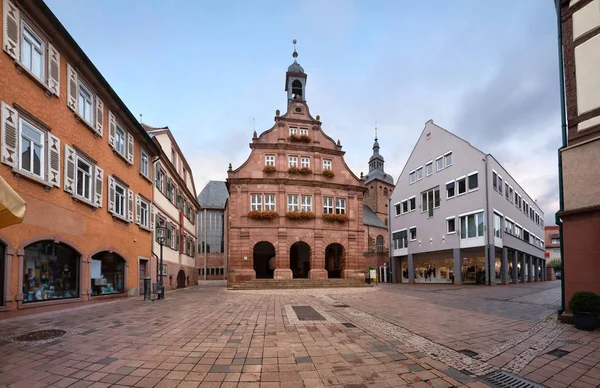 Altes Rathaus Von Buchen Baden Württemberg Deutschland — Stockfoto