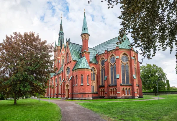 Iglesia Gótica Mateo Matteuskyrkan Norrkoping Suecia —  Fotos de Stock