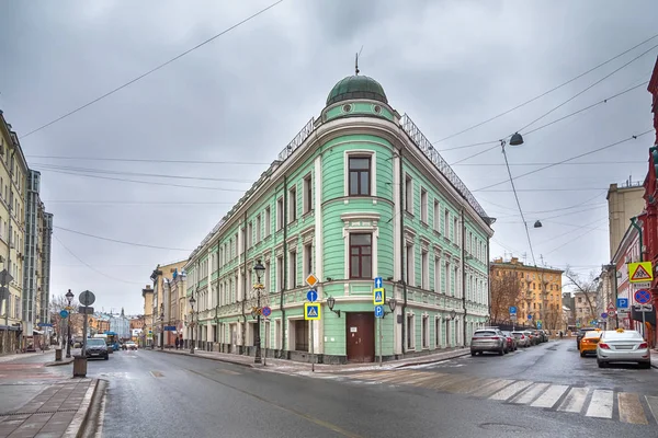 Mansión Del Comerciante Buloshnikov Edificio Histórico Situado Calle Bolshaya Nikitskaya — Foto de Stock